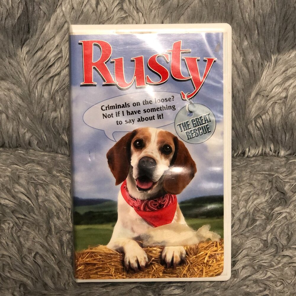 Rusty : The Great Rescue VHS 1998 (Hard Clamshell)